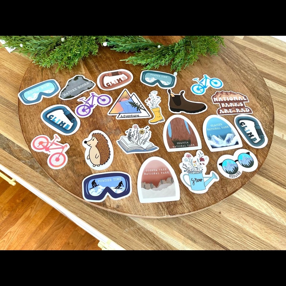 OUTDOORSY STICKER PACKS!